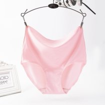 MAKI กางเกงในไร้ขอบเอวสูง Ice Silk สัมผัสนุ่ม ใส่สบาย