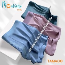 TAMAGO MEN Underwear กางเกงในชาย ไร้ขอบ กางเกงในบ๊อกเซอร์  ผ้านิ่มใส่สบาย ต้านเชื้อแบคทีเรีย กางเกงในไข่เย็น