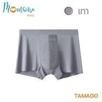 TAMAGO MEN Underwear กางเกงในชาย ไร้ขอบ กางเกงในบ๊อกเซอร์  ผ้านิ่มใส่สบาย ต้านเชื้อแบคทีเรีย กางเกงในไข่เย็น