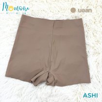 Ashi (อะชิ) กางเกงกันโป๊ขาสั้น เอวสูง ใส่สบาย กระชับแบบพอดีตัว ไม่ม้วน ไม่รูด