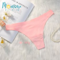 TENSHI กางเกงในจีสตริงไร้ขอบผ้าไหมเย็น (Ice Silk) รุ่น TENSHI-01 สัมผัสเย็นสบายผิว ไม่เห็นขอบ