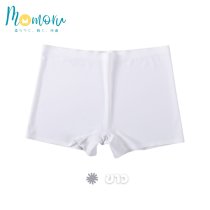 SRP กางเกงในผู้หญิงมีขา ไร้ขอบ เอวกลาง ผ้า Ice Silk เย็นนุ่ม สะโพก 25-45 นิ้ว L-3XL