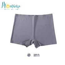 SRP กางเกงในผู้หญิงมีขา ไร้ขอบ เอวกลาง ผ้า Ice Silk เย็นนุ่ม สะโพก 25-45 นิ้ว L-3XL